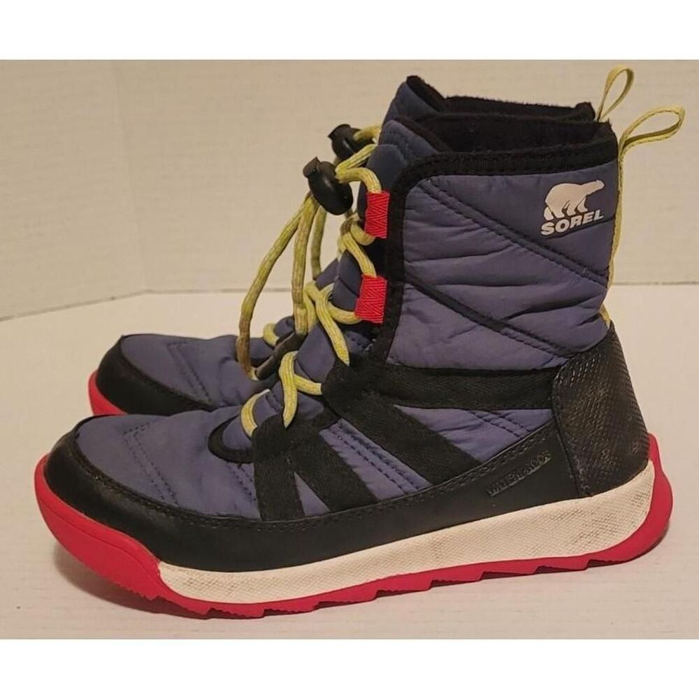 Sorel Blue and Red Boots